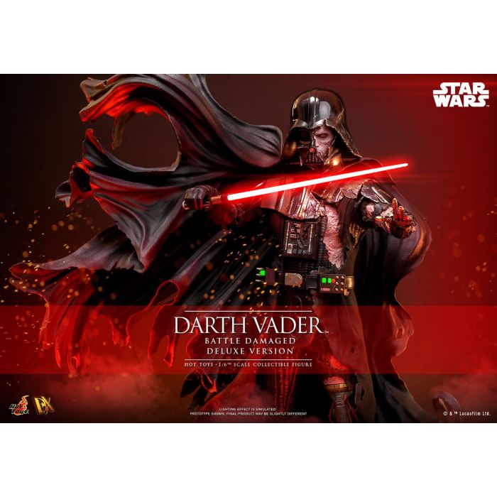 Darth Vader (Battle Damaged) 1:6 Scale Deluxe Figure - Hot Toys - Star Wars