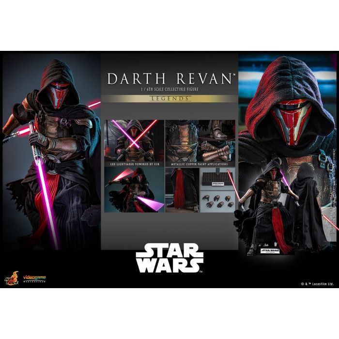 Darth Revan 1:6 Scale Figure - Hot Toys - Star Wars Legens