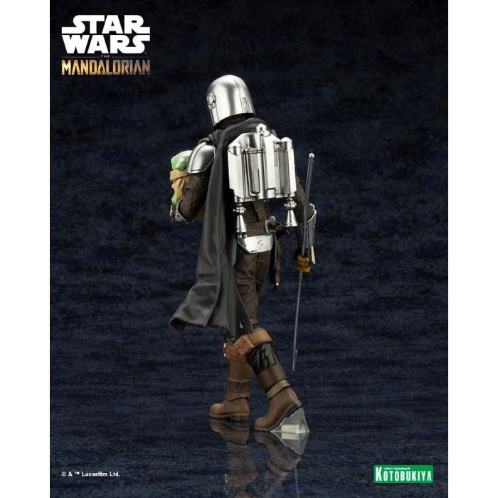 The Mandalorian - Mandalorian & Grogu ARTFX PVC Statue