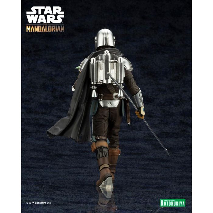 The Mandalorian - Mandalorian & Grogu ARTFX PVC Statue